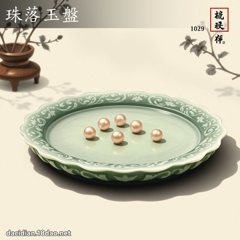 珠落玉盘 配图