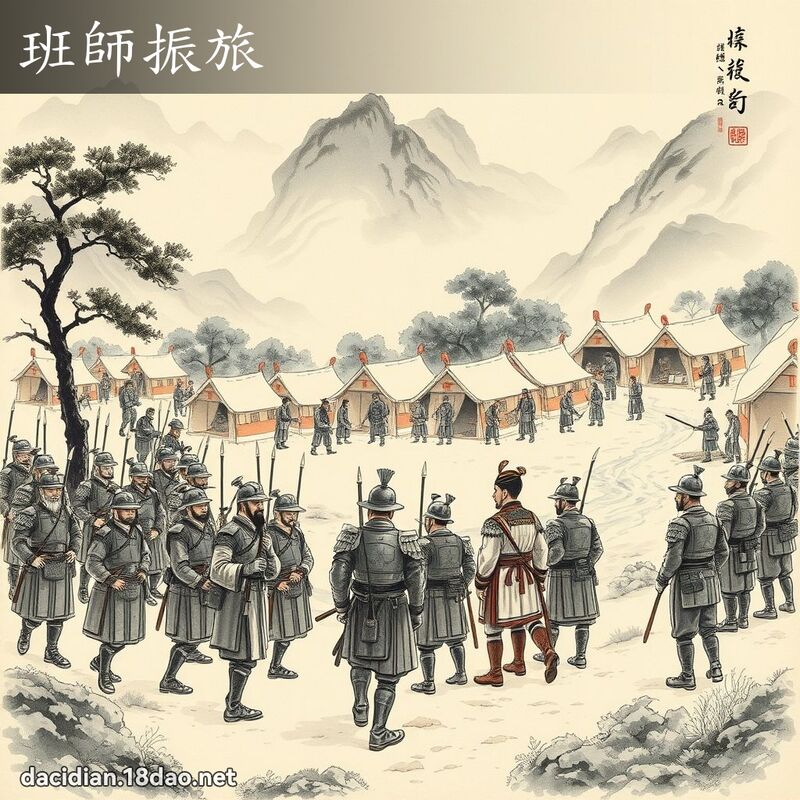 班师振旅 配图