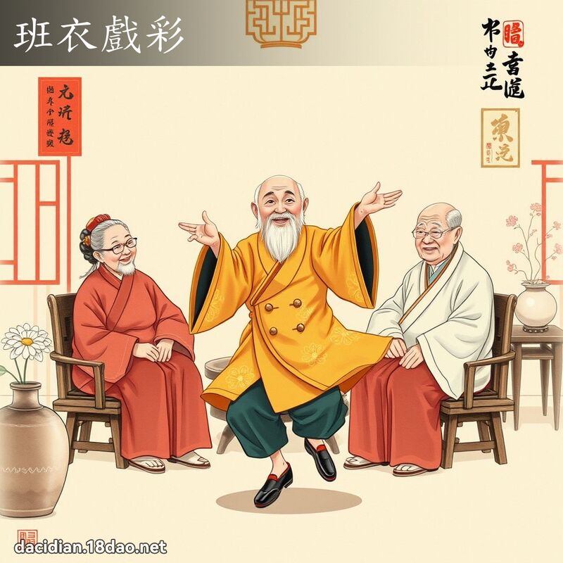 班衣戏彩 配图