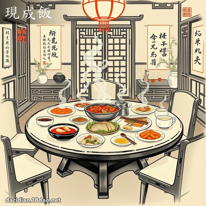 现成饭 配图