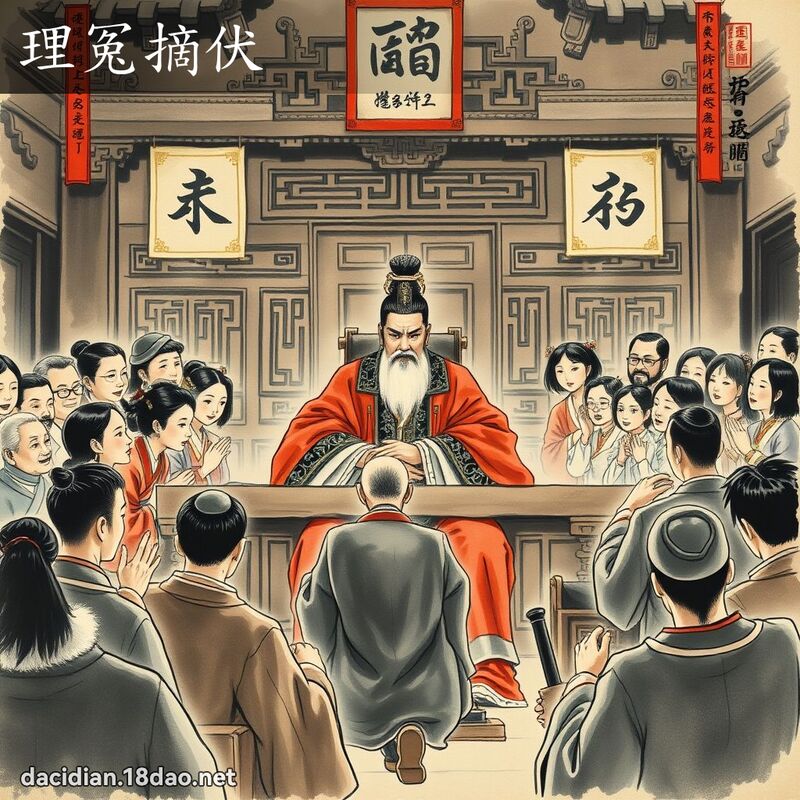 理冤摘伏 配图