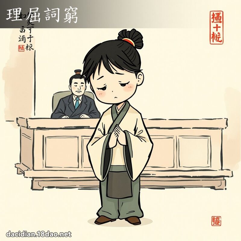理屈詞窮 配图