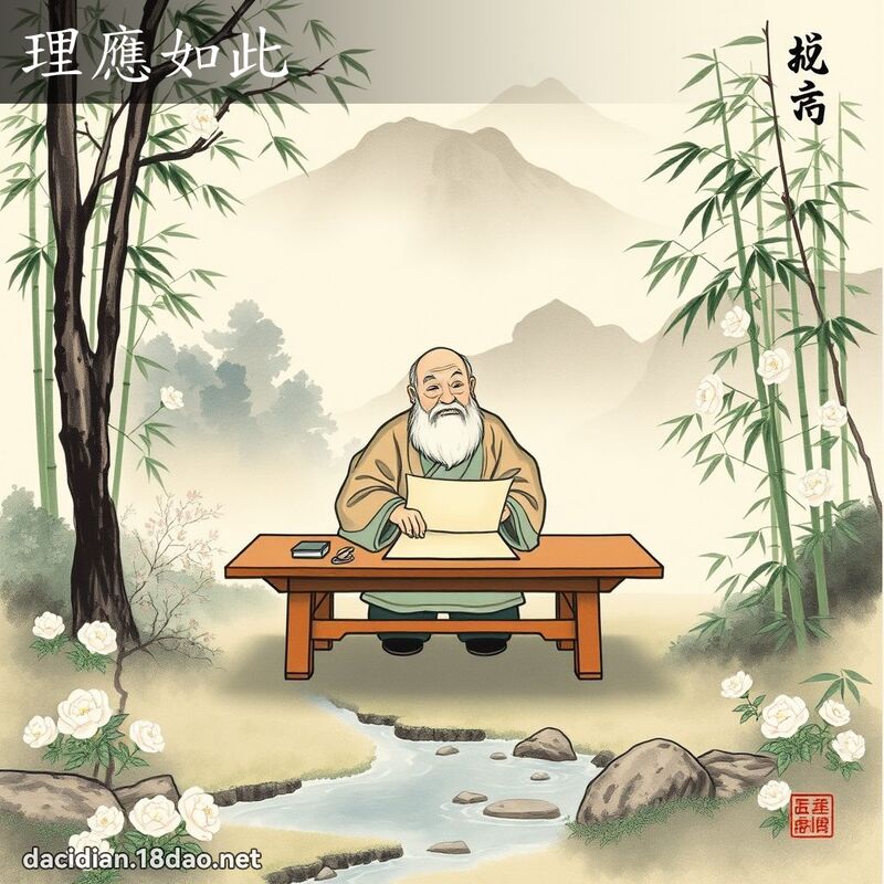 理應如此 配图