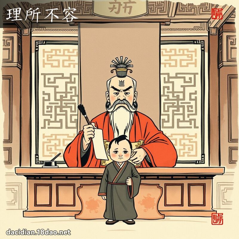 理所不容 配图