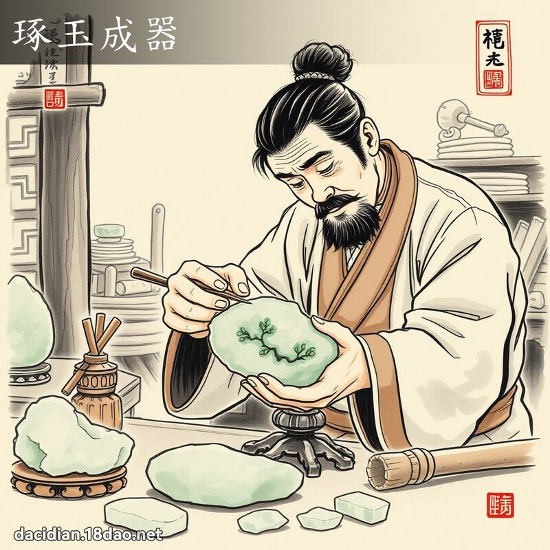 琢玉成器 配图