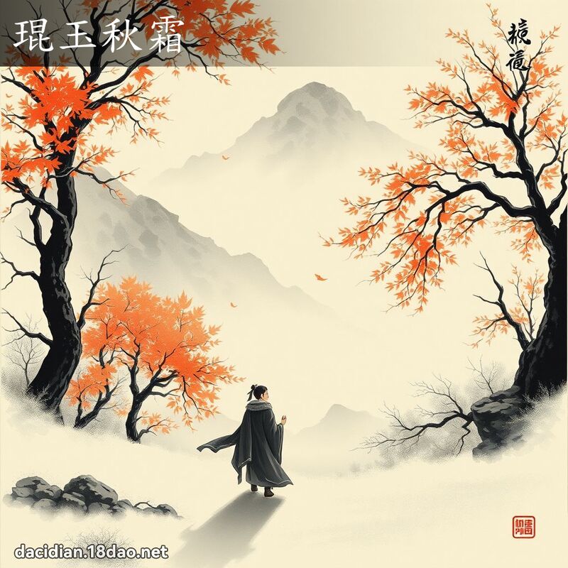 琨玉秋霜 配图