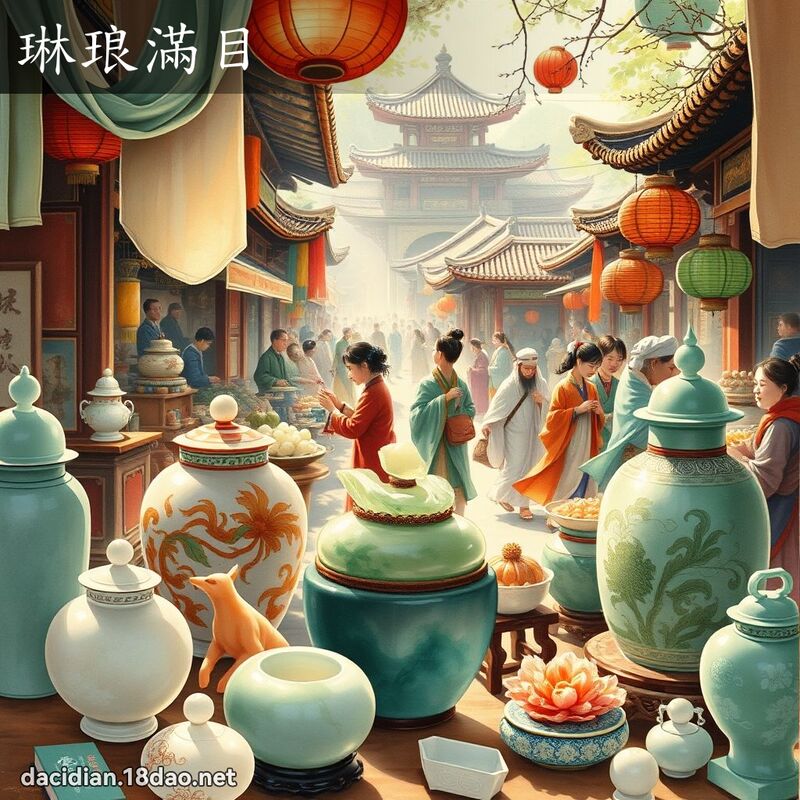 琳琅滿目 配图