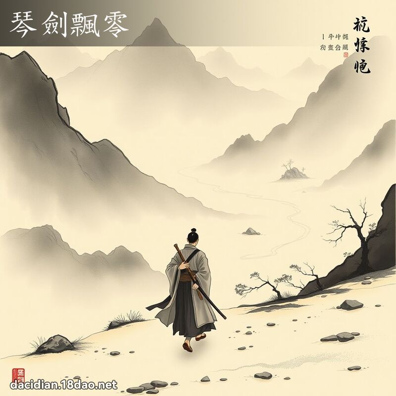 琴劍飄零 配图