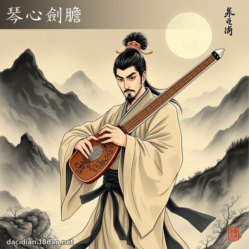 琴心劍膽 配图