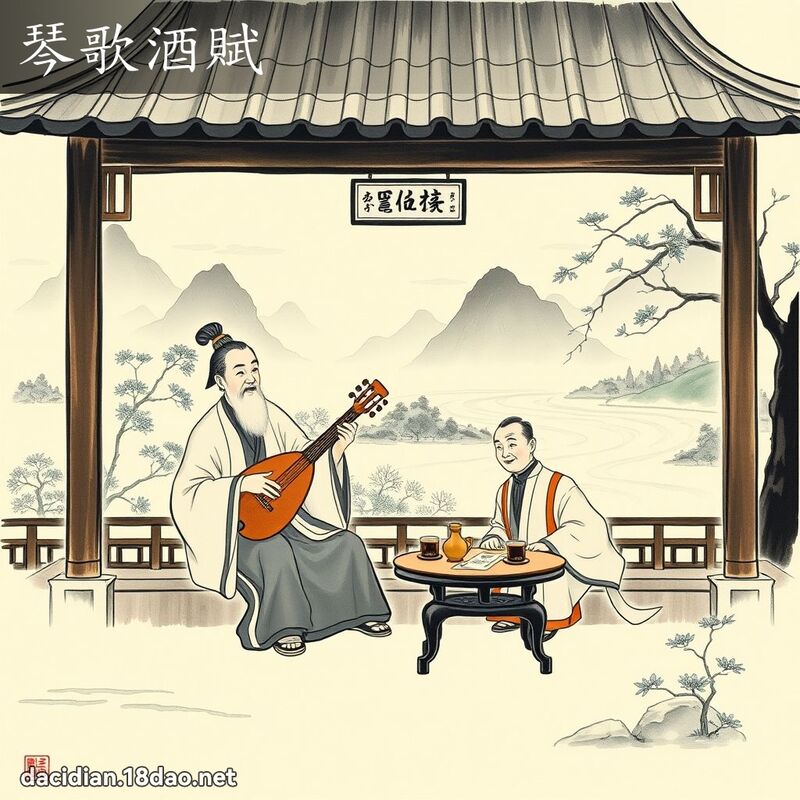 琴歌酒賦 配图