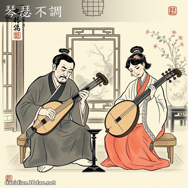 琴瑟不調 配图