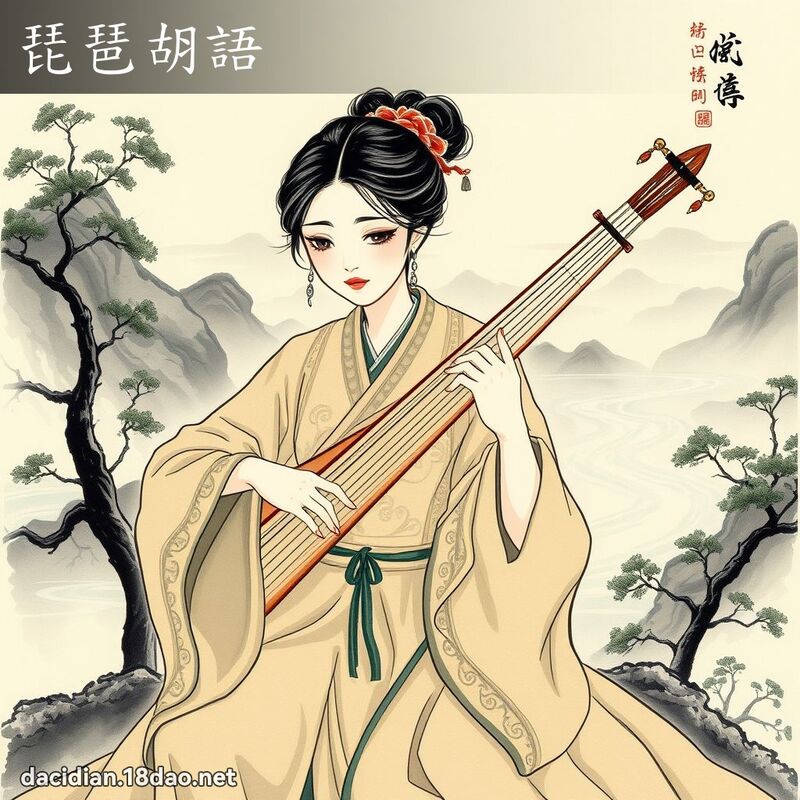 琵琶胡語 配图