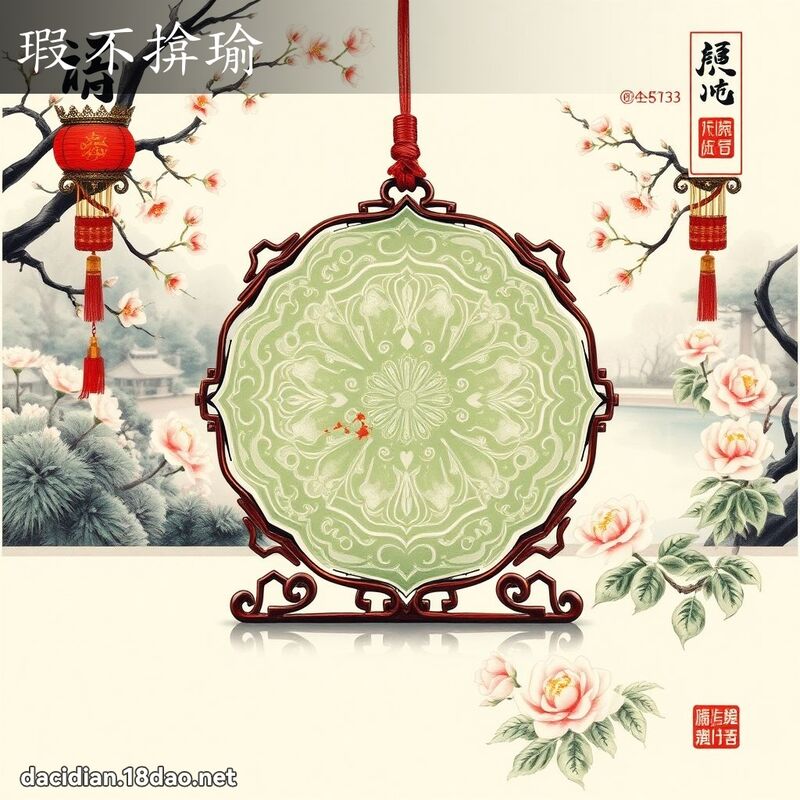 瑕不揜瑜 配图