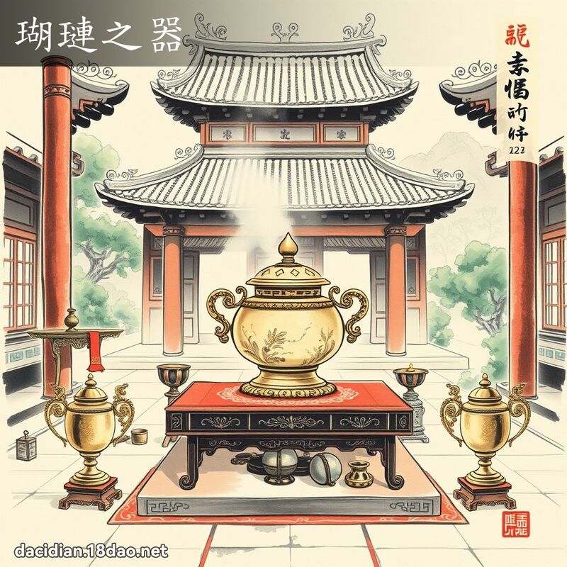 瑚璉之器 配图