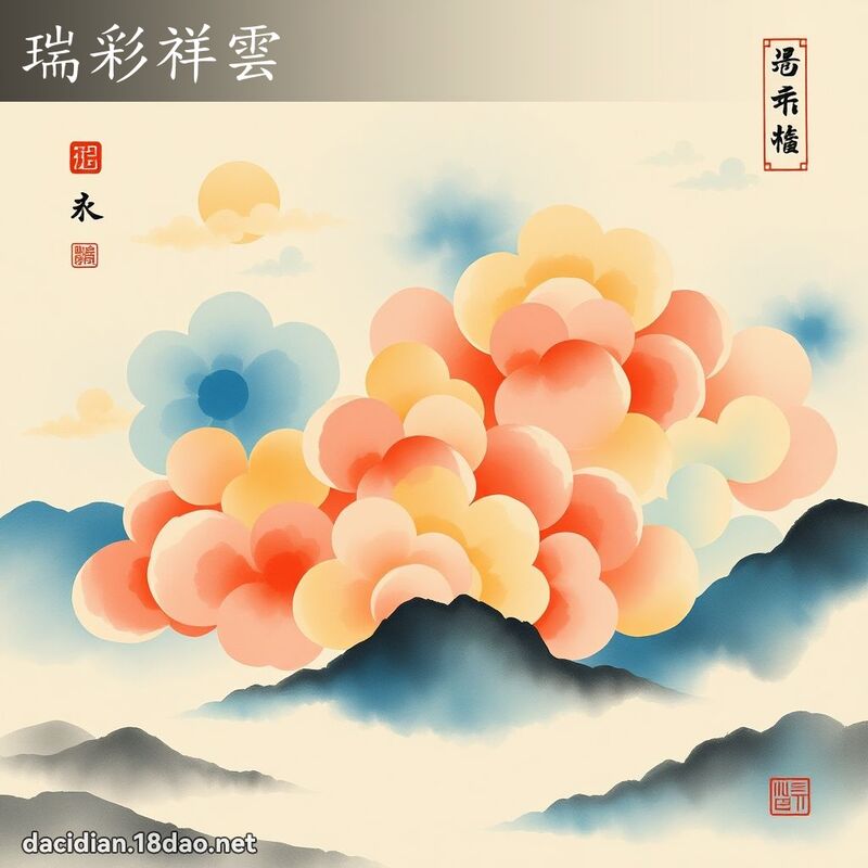 瑞彩祥雲 配图