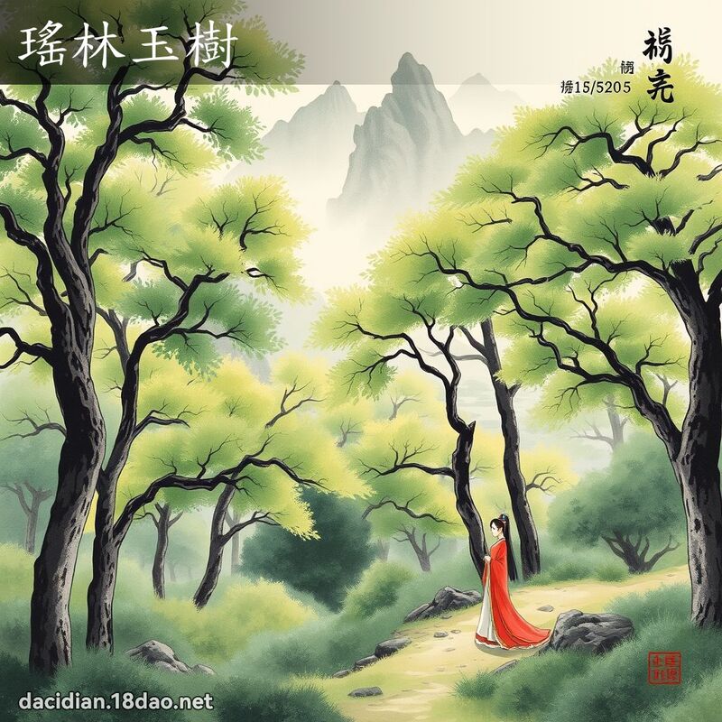 瑤林玉樹 配图
