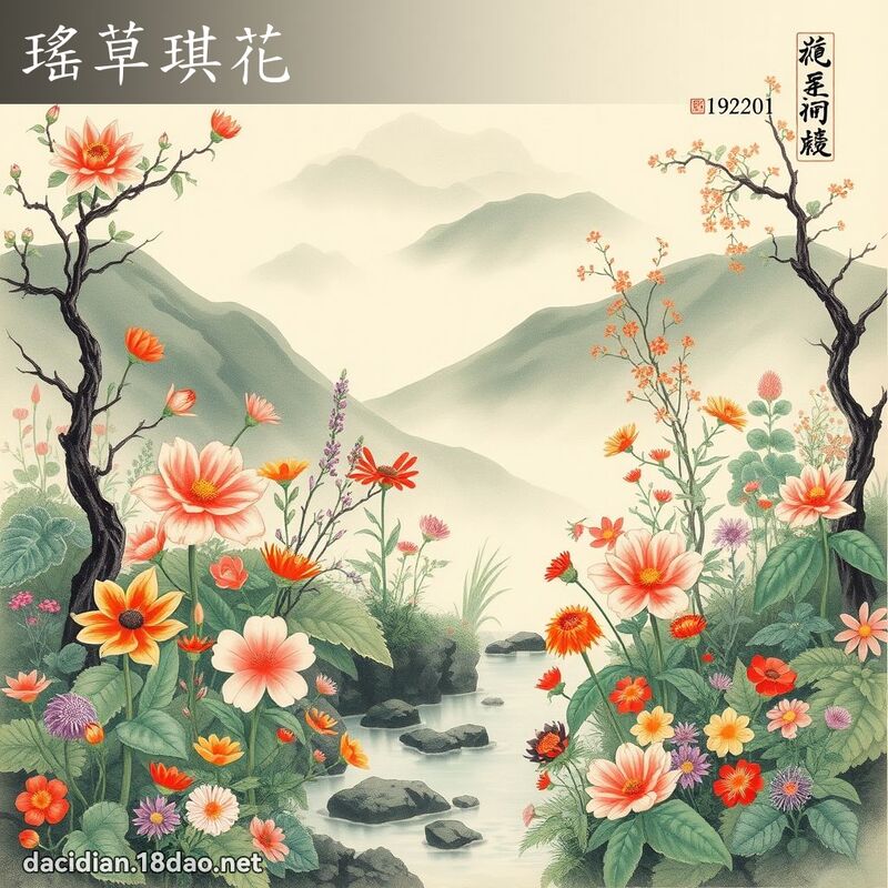 瑤草琪花 配图