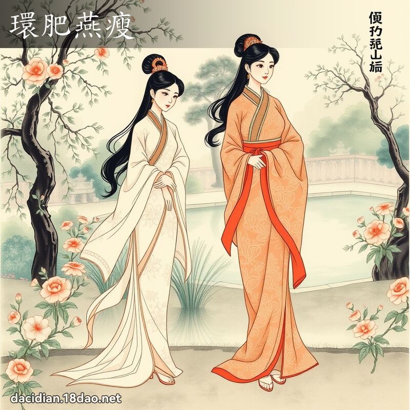 環肥燕瘦 配图