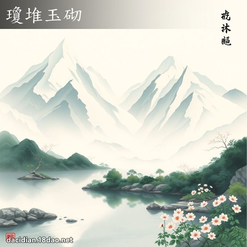 瓊堆玉砌 配图