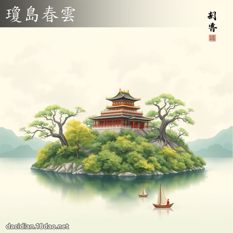瓊島春雲 配图