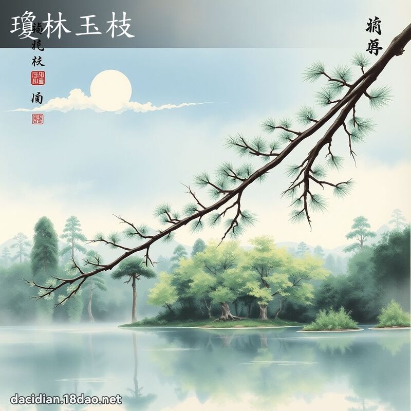 瓊林玉枝 配图