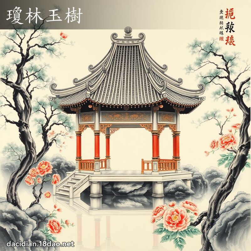 瓊林玉樹 配图