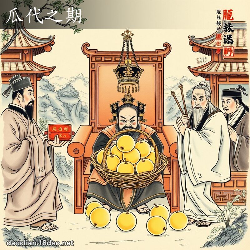 瓜代之期 配图