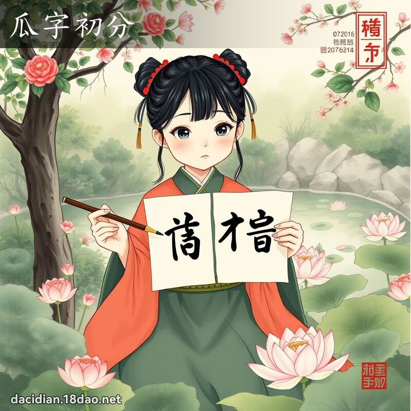 瓜字初分 配图