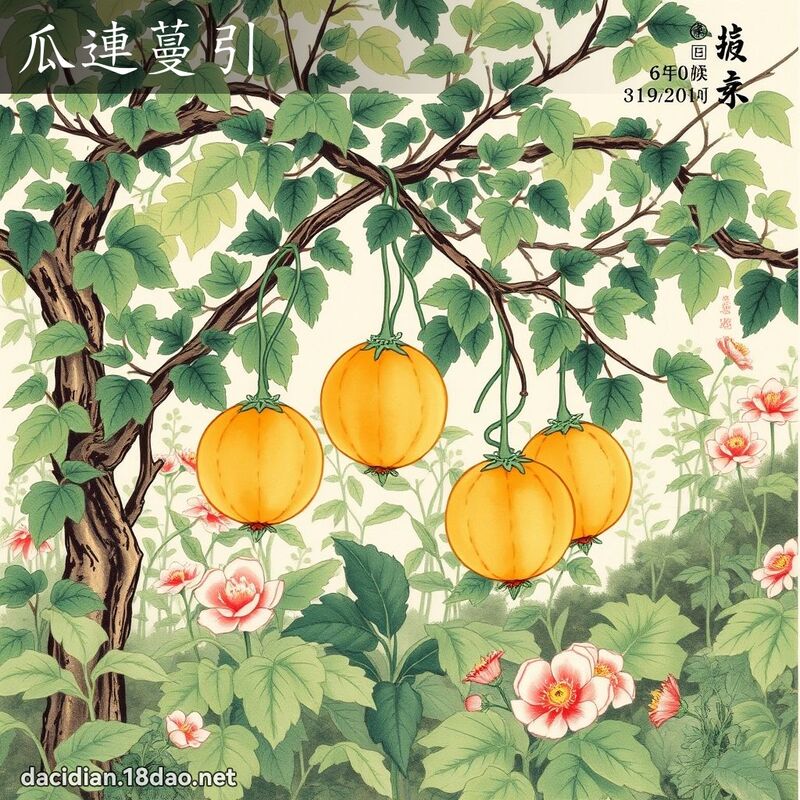 瓜連蔓引 配图