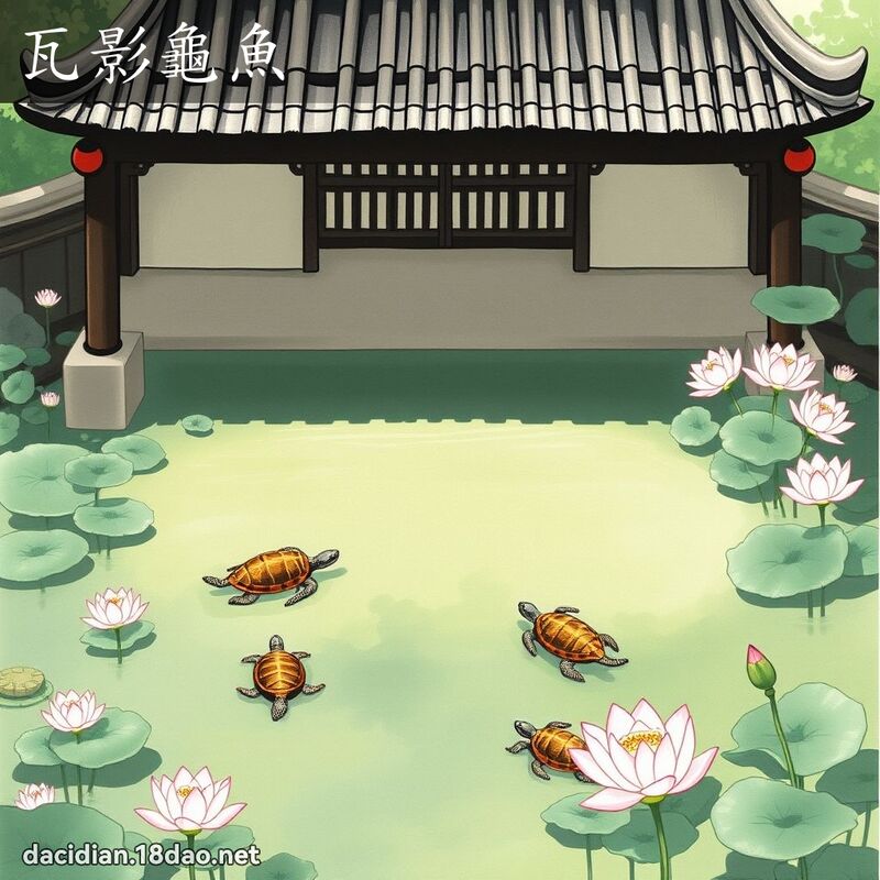 瓦影龜魚 配图