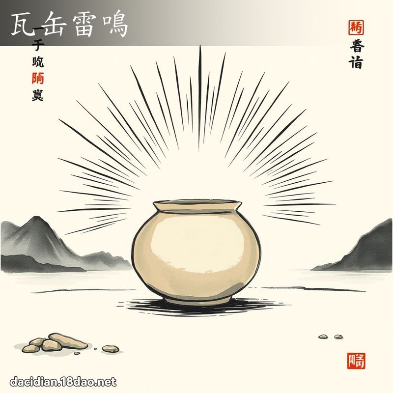瓦缶雷鳴 配图