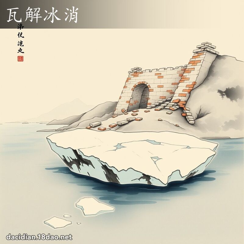 瓦解冰消 配图