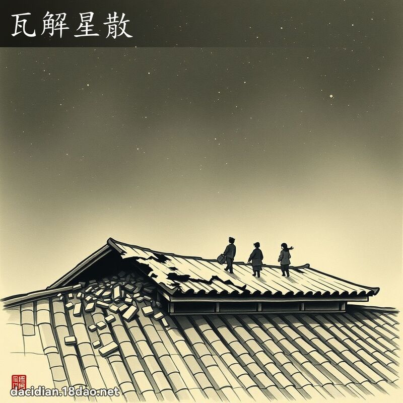 瓦解星散 配图