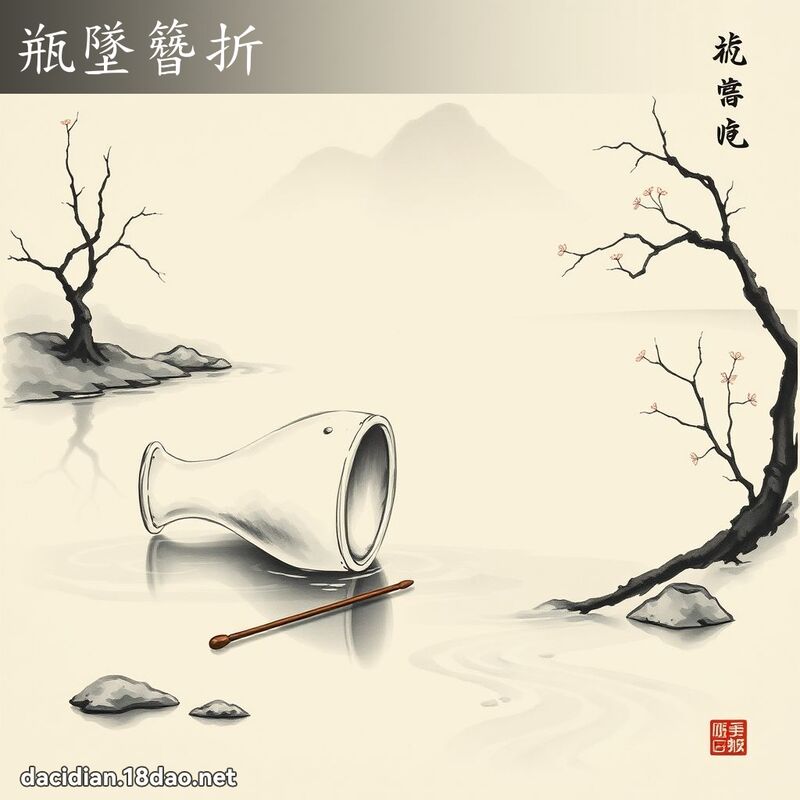 瓶墜簪折 配图