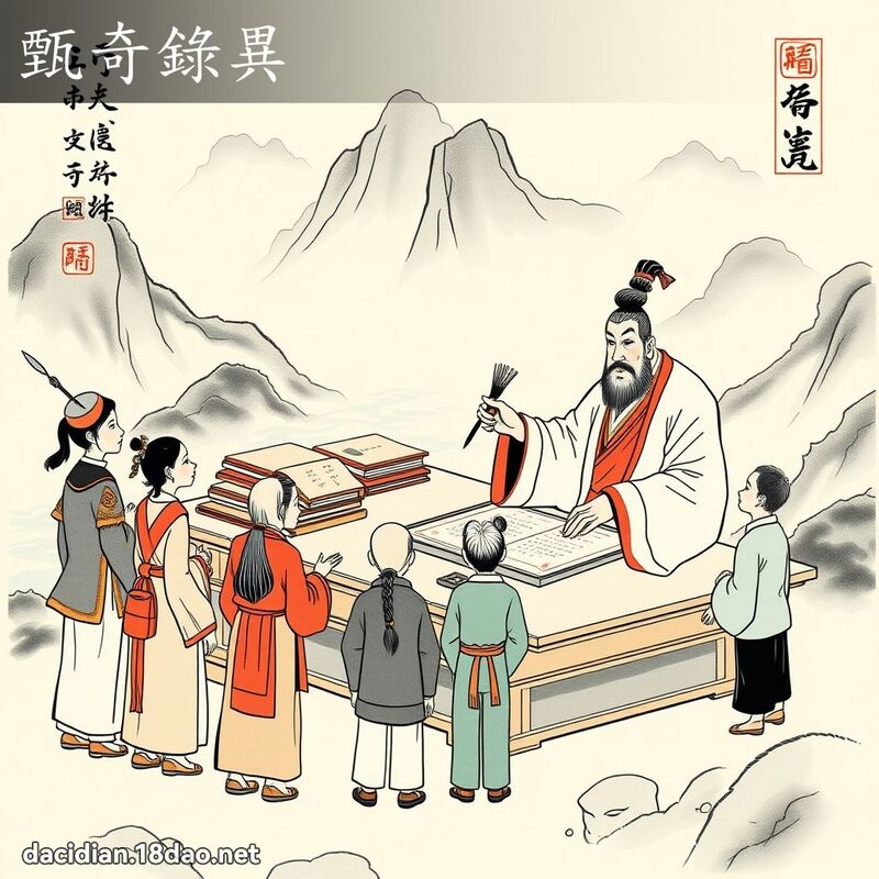 甄奇錄異 配图