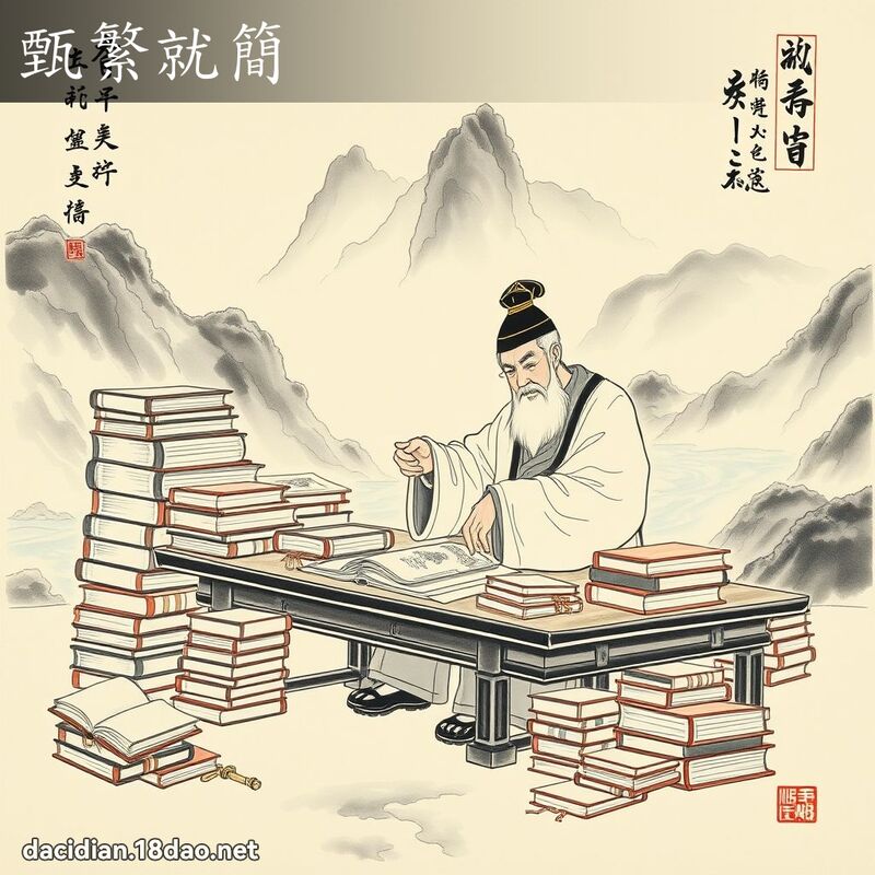 甄繁就簡 配图