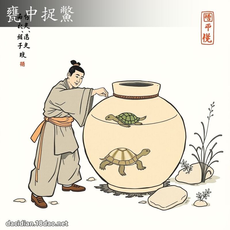 甕中捉鱉 配图