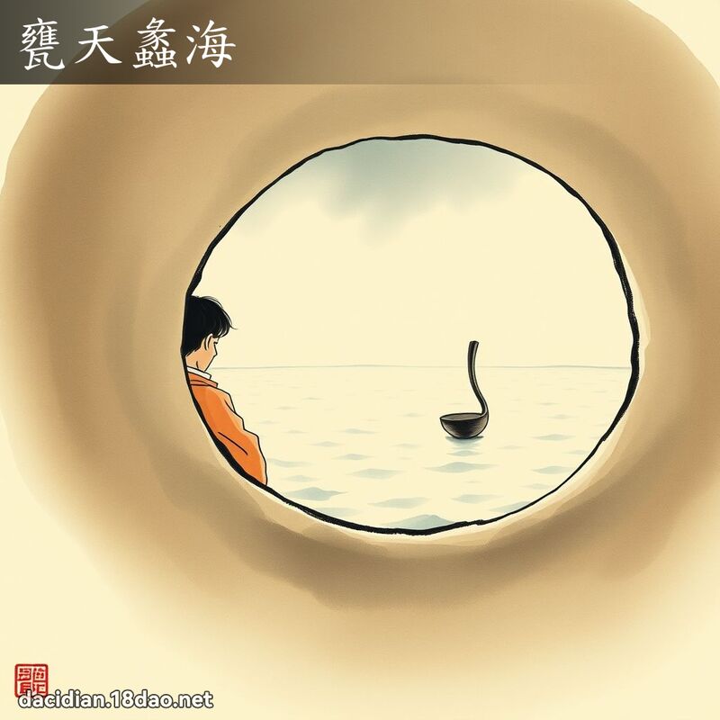 甕天蠡海 配图