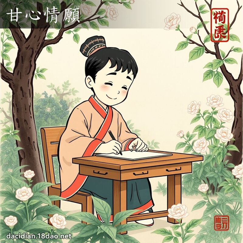 甘心情願 配图