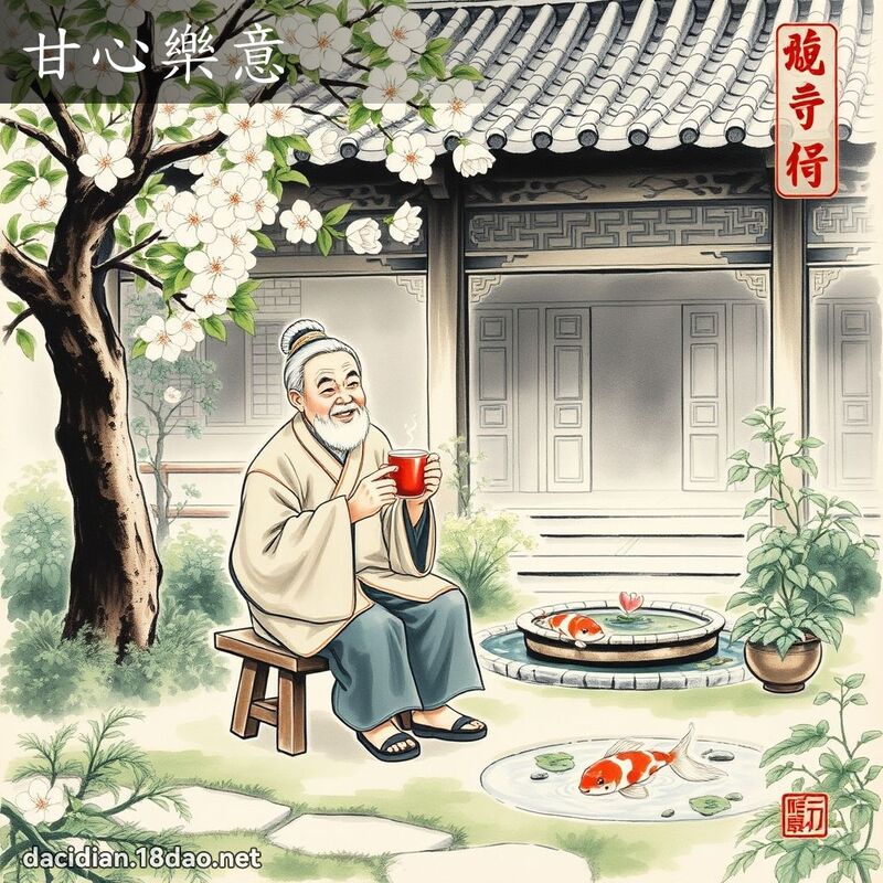 甘心樂意 配图