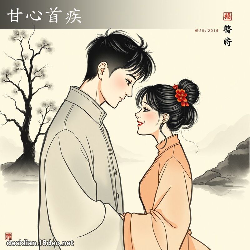 甘心首疾 配图