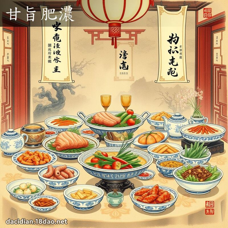 甘旨肥浓 配图