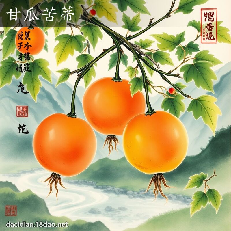 甘瓜苦蒂 配图