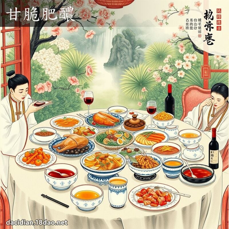 甘脆肥醲 配图