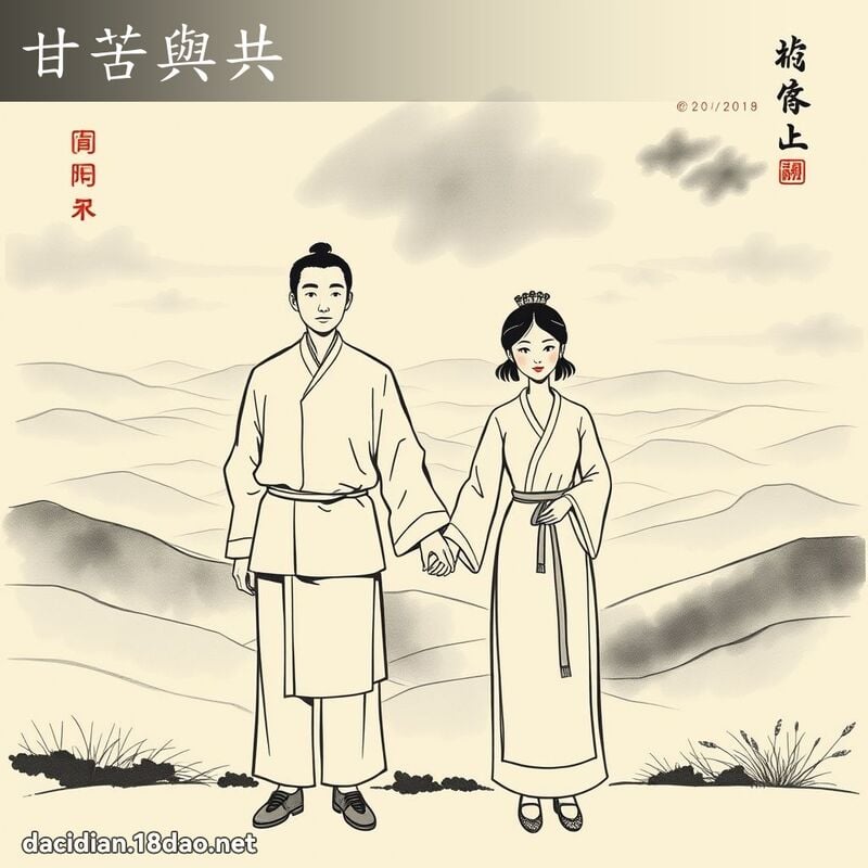甘苦与共 配图
