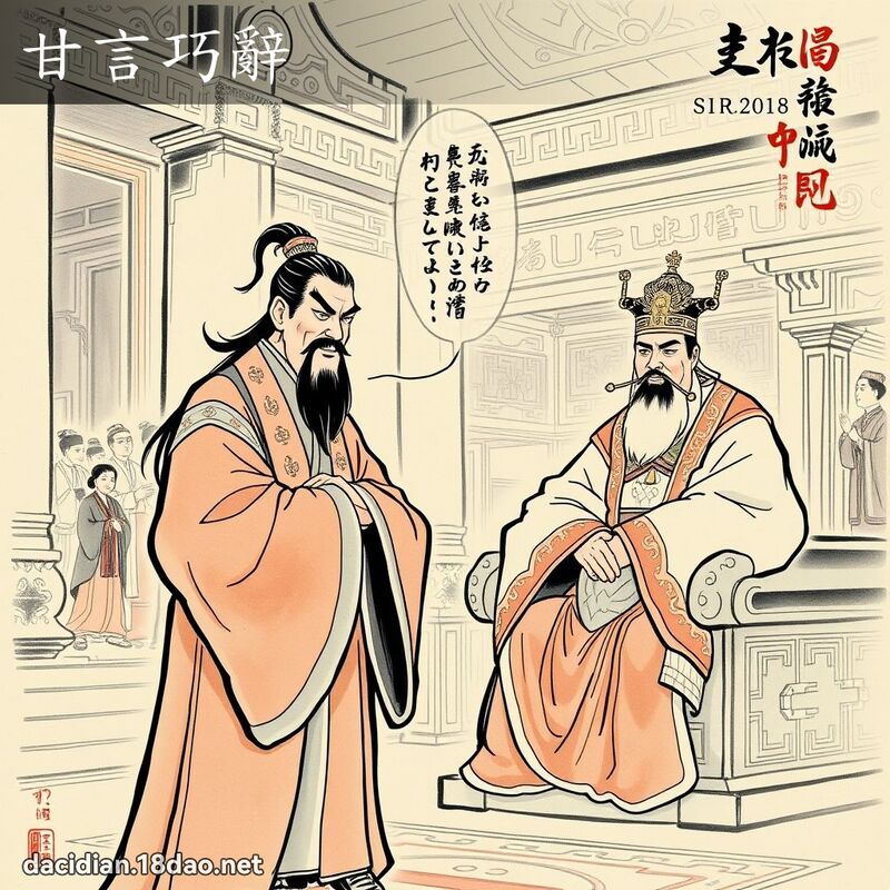 甘言巧辞 配图