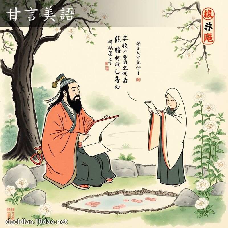 甘言美语 配图