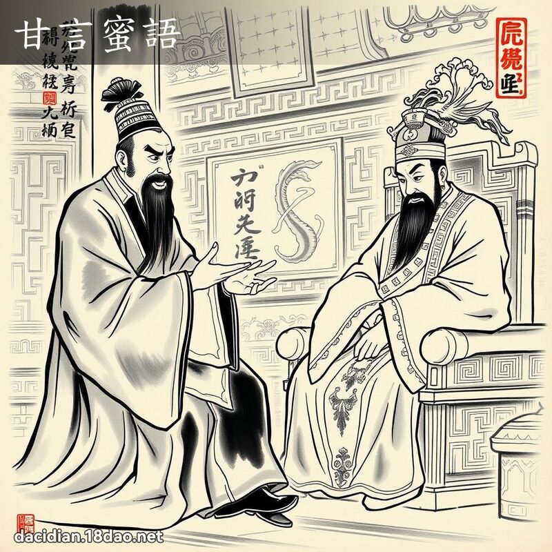 甘言蜜语 配图