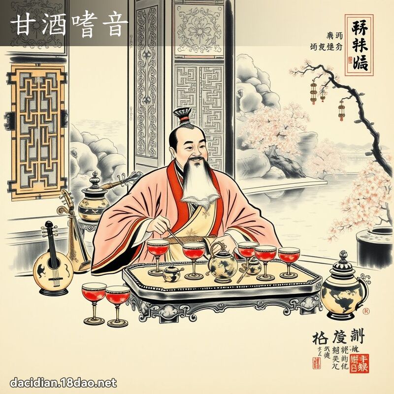 甘酒嗜音 配图