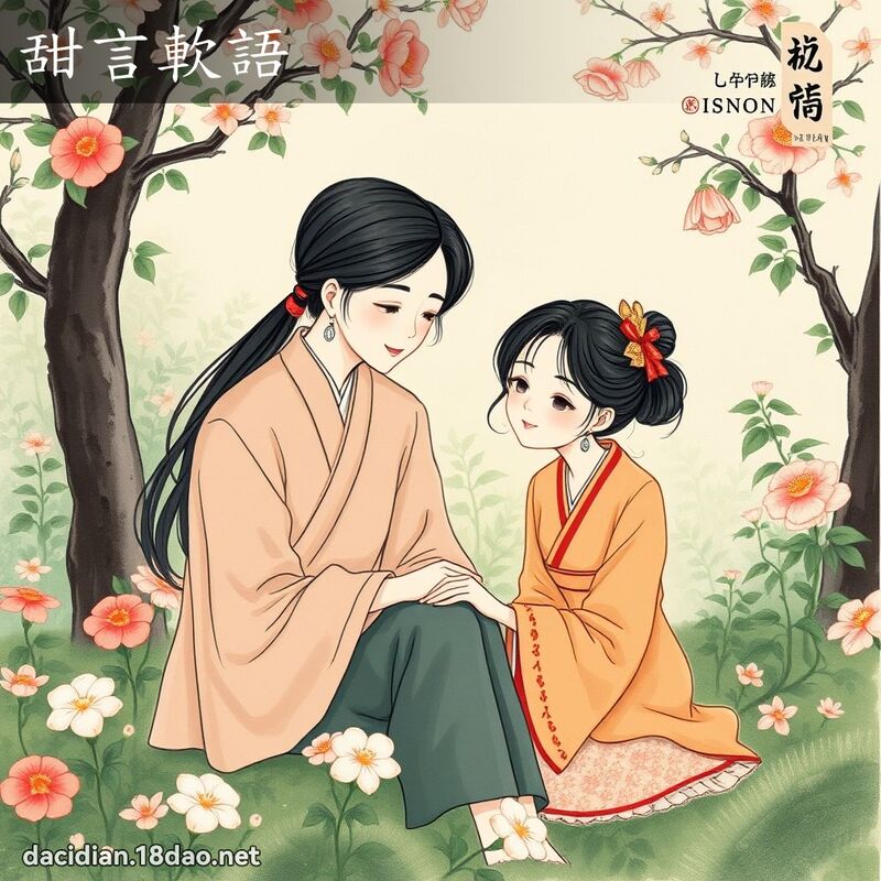 甜言软语 配图
